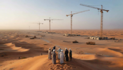 Saudi Arabia abandons a dream of a 100 mile desert megacity as the world argues whether it was visionary genius or a multibillion dollar delusion