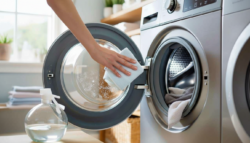 The exact way to clean a washing machine seal before mold starts to form Update