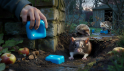 The controversial use of a popular bathroom product to prevent overwintering rats in gardens has ignited a bitter moral debate Update