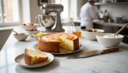 Moist and tender: a yogurt cake recipe, reinvented by a famous French chef