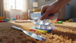 The ice cube method that lifts chewing gum from thick carpets in seconds Update