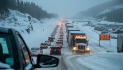 Winter storm warning issued as up to 76 inches threatens a cascading wave of closures across major routes Update