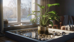 Why keeping a pebble tray under plants boosts humidity naturally in winter Update