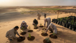 More than 5 million native plants reintroduced in desert regions are slowing land degradation and reviving arid ecosystems Update