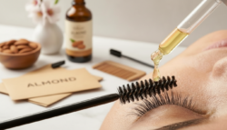 Almond Oil Supports Fuller Lashes and Thicker Brows When Used Correctly