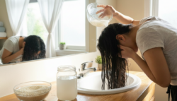 Women Using Rice Water Hair Rinse Are Seeing Faster Hair Growth in Just 14 Days