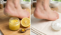 Quick Healing Method for Dry Cracked Heels Using Simple Kitchen Ingredients