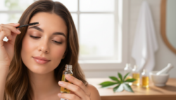 Enhance Lashes and Brows Naturally With a Simple Daily Castor Oil Care Routine