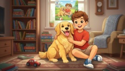 12-Second Spot-the-Difference: Find 3 Changes in the Boy and Dog Photo