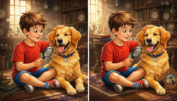 Spot the Difference Puzzle: Identify 3 Subtle Changes