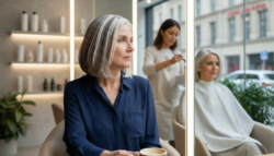 New Grey Hair Coverage Style That Avoids Traditional Dye