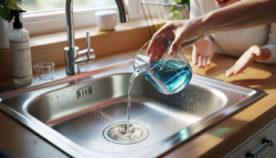 Homeowners are amazed: No vinegar and no baking soda: pour half a glass of this and a drain practically cleans itself