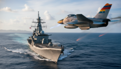 Venezuela Flies Military Aircraft Near U.S. Navy Ship for a Second Time, Pentagon Officials Say Update