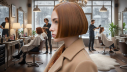 The “Broom bob” is a unexpected hair trend of the winter (hairdressers love it)