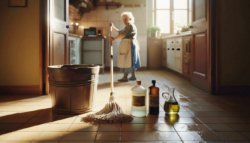 The grandmother’s old mix that makes floors shine a easy method proven over decades